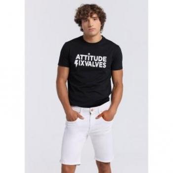 Jeans 34 Bianco Six Valves Corti