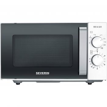 Microondas Grill Severin 20L 800W – Versión Negra y Blanca