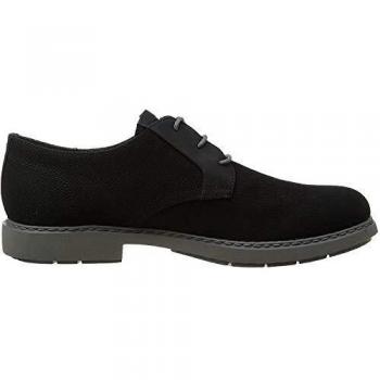 Men’s Neumann Black Smooth Leather Formal – Size 42