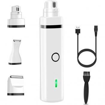 Kit de toilettage électrique pour chiens, coupe-ongles 2 vitesses