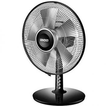 Unold 86818 Ventilator Schwarz-Silber