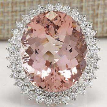 Anneau de Fête Huitan – Champagne, Zircon AAA, Plaqué Argent