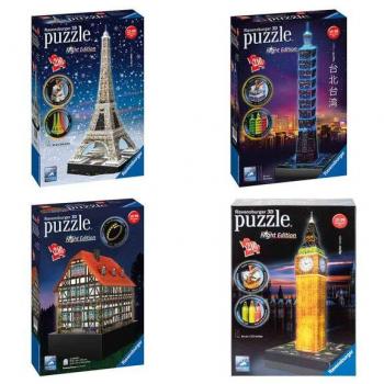 Ravensburger LED Fachwerkhaus Nacht Puzzle