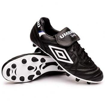 Speciali Pro FG UK 6.5 Black/White/Blue Unisex Boots