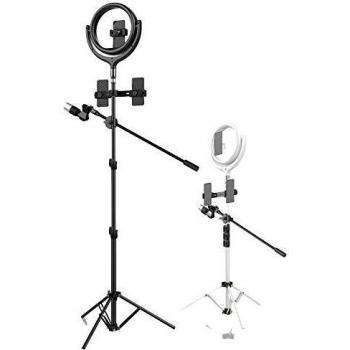 Soporte de Luz Circular LED 30cm con Regulador