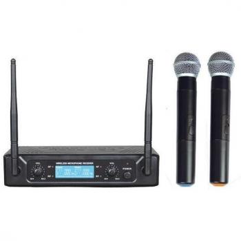Pacchetto centralina e 2 radiomicrofoni gelato UHF