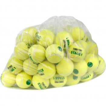 Set de Tenis Tennis‑Point Stage 1: 60 Bolas + Cubo
