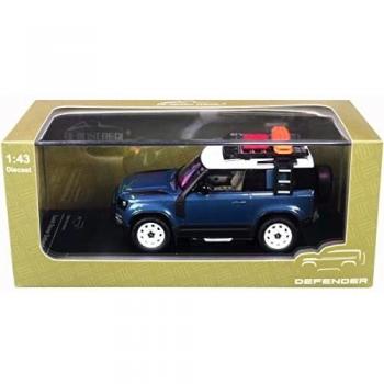 Modèle Collector ALM 410702 – Defender 90 en Tasman Blue, 1:43