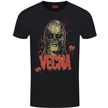T‑shirt noir Vecna – collection Stranger Things, L