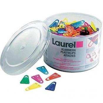 Laurel Plastic Paperclip 35mm Pack 200 PPC35Vx