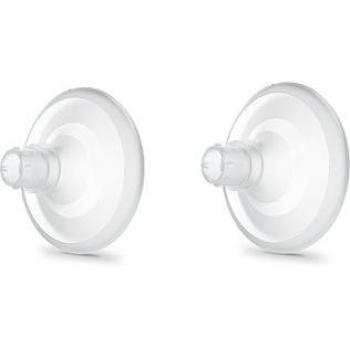 Elvie téterelles silicone souple 19 mm pour tire-lait Pump + Stride, pack de 2