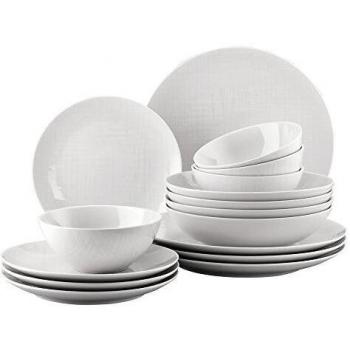 Rosenthal Mesh 16 pièces service à manger blanc