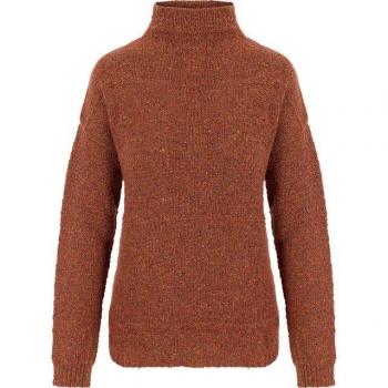 SHERPA YUDEN SWEATER Damen M Dunkelrot