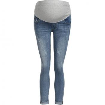Jeans Rasgado Vientre