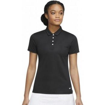 Camisa Polo Nike Victory en Colores Contraste Negro/Blanco