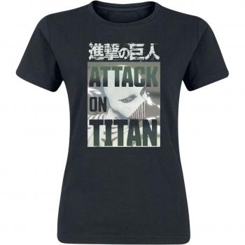 Camiseta Negra Titan Blanco ATW Mujer L XL