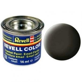 Peinture Émail Vert Gris Mat 14 ml RAL 7009 Revell