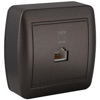Prise RJ45 Cat 6 en saillie