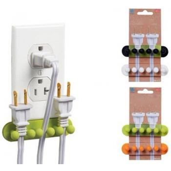 Support fil d’alimentation bureau 2 pcs