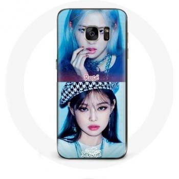 Coque Samsung Galaxy S6 Blackpink Filles Jennie et Rosé