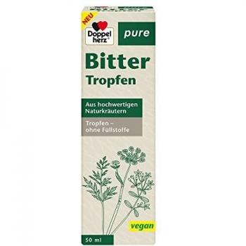 Doppelherz pure Bitter Tropfen – Rezeptur mit Bitterkräutern