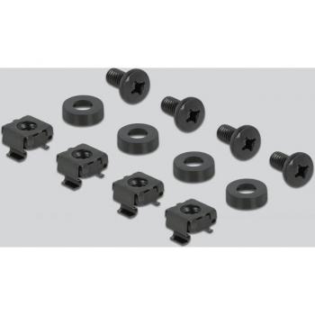 DELOCK 66847: Panel de Conexión 10” + 3 Soportes Metálicos (1U)