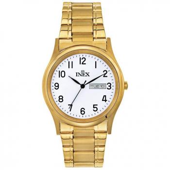 Inex Gold White Stainless Steel Watch