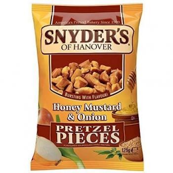 Snyder's Pretzel Pedazos Miel, Mostaza y Cebolla 125g