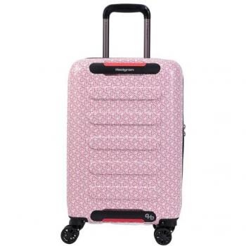 Cabina Hedgren 55 cm Rosa 42 l Valigia con 4 Ruote