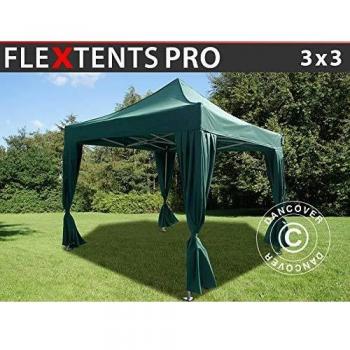 Stellum Verde Pieghevole 3x3m con 4 Posti di Soggiorno