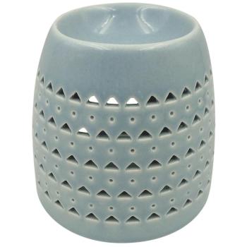 Aromalampa z porcelánu modrá 11 cm