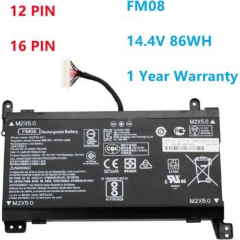 HP Omen 17 FM08 14,4 V 86Wh/5675mAh Ersatzbatterie