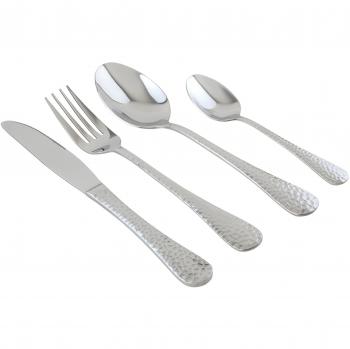 Stainless Steel 16pc Martele Cutlery Set