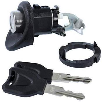 Serrure de porte avec cylindre Renault 256966