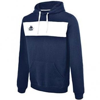 Pull à capuche Kappa couleur mixte – Noir-Blanc, 10 ans
