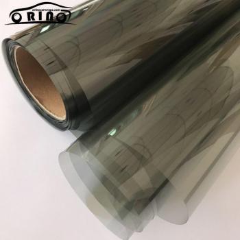 Película de tintado gris para ventanas de coche 50X200/300/500CM, protección solar VLT 70%