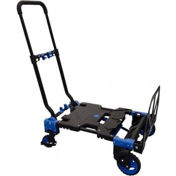Diable Chariot Aluminium Pliable 2 en 1 – Charge 68 kg