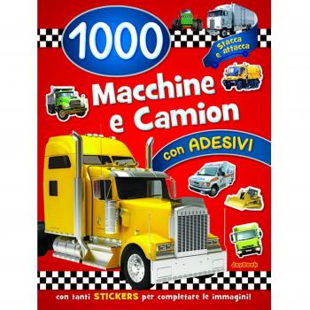 1000 macchine e camion. Con adesivi. Ediz. a colori