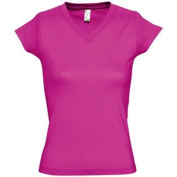 Blusa Sols Moon para Mujer – Cuello Pico y Refuerzo