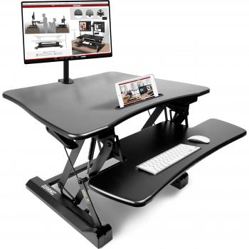 Height-Adjustable Ergonomic Desktop by Duronic DM05D3