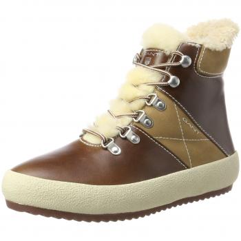 GANT Damen Amy Hohe Sneaker, Braun