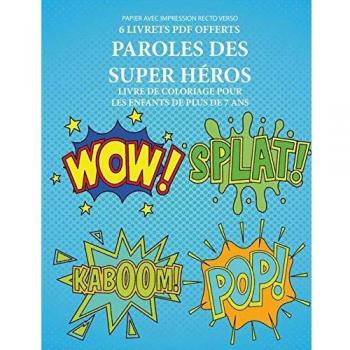 Livre de coloriage pour les enfants de plus de 7 ans