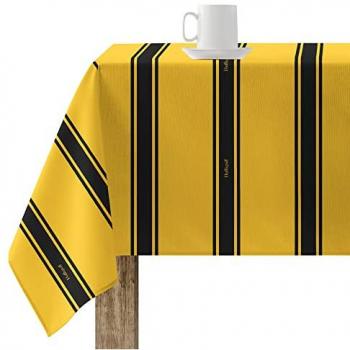 Hufflepuff Laminate Tablecloth – Résine Durable – 200 x 140 cm