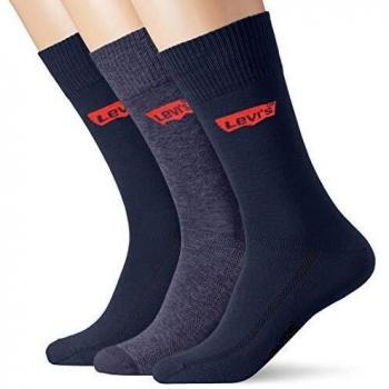 Levi's 168sf Chaussettes 3p, Bleu, 39/42