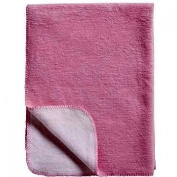 Meyco Baby‑Kuscheldecke 75 × 100 cm – 1431002 – hellrosa / weiß