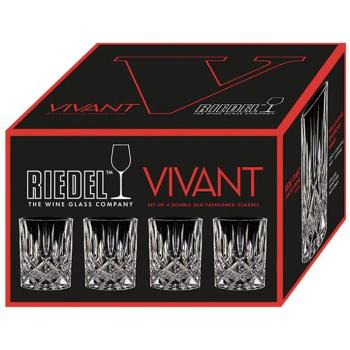 Set di 4 Bicchieri Dof 29,5 cl Riedel Vivant in Cristallo