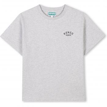 Bebé Kenzo Kids Camiseta Infantil de Algodón con Arte Posterior
