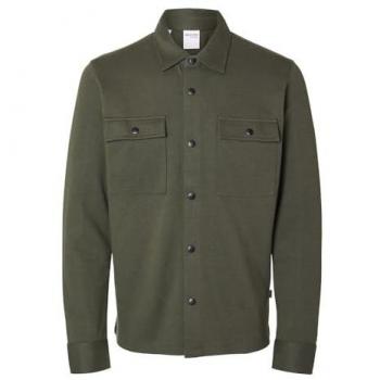 Jackie Overshirt in Forest Night