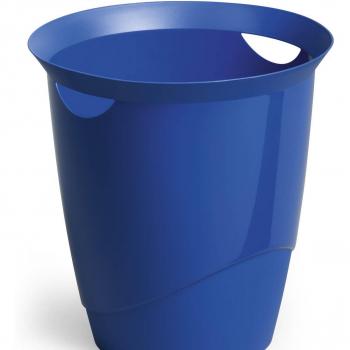 Durable Trend Waste Bin 16 Litre Blue