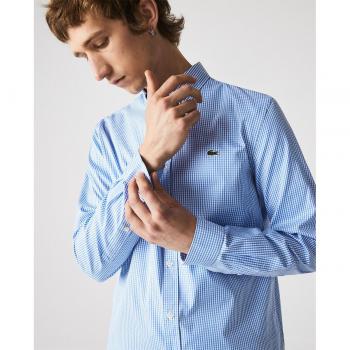 Lacoste Camicia Invernale Azzurro